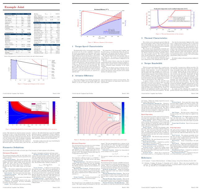 Example Datasheet